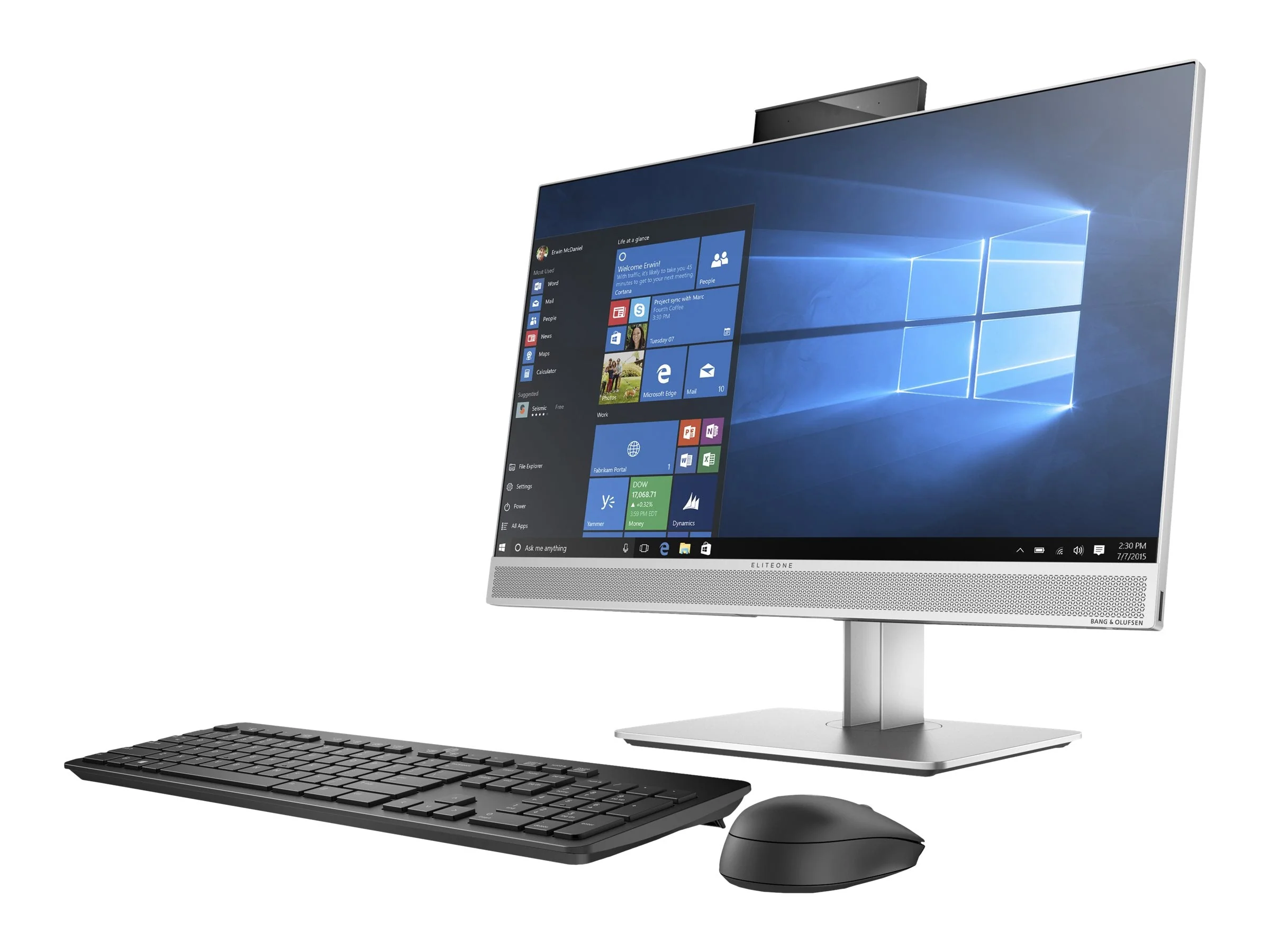 HP EliteDesk 800 G3 23.8-inch NonTouch All-in-One PC - I5-7500 8GB 1TB W10P Refurbished - Image 3